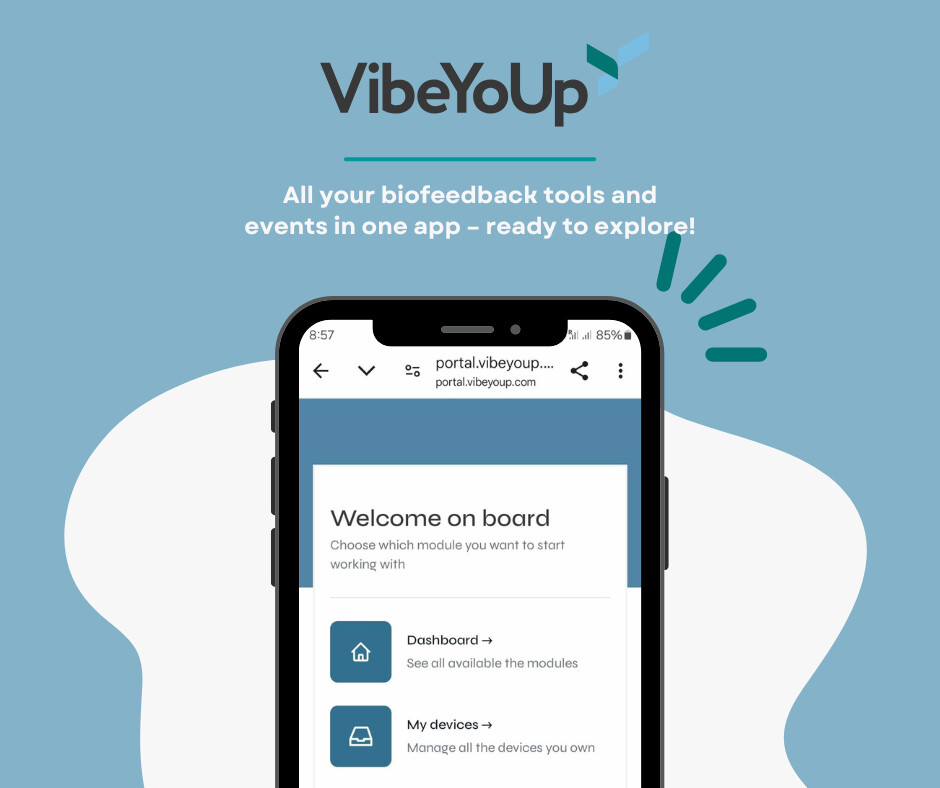 Vibeyoup biofeedback app
